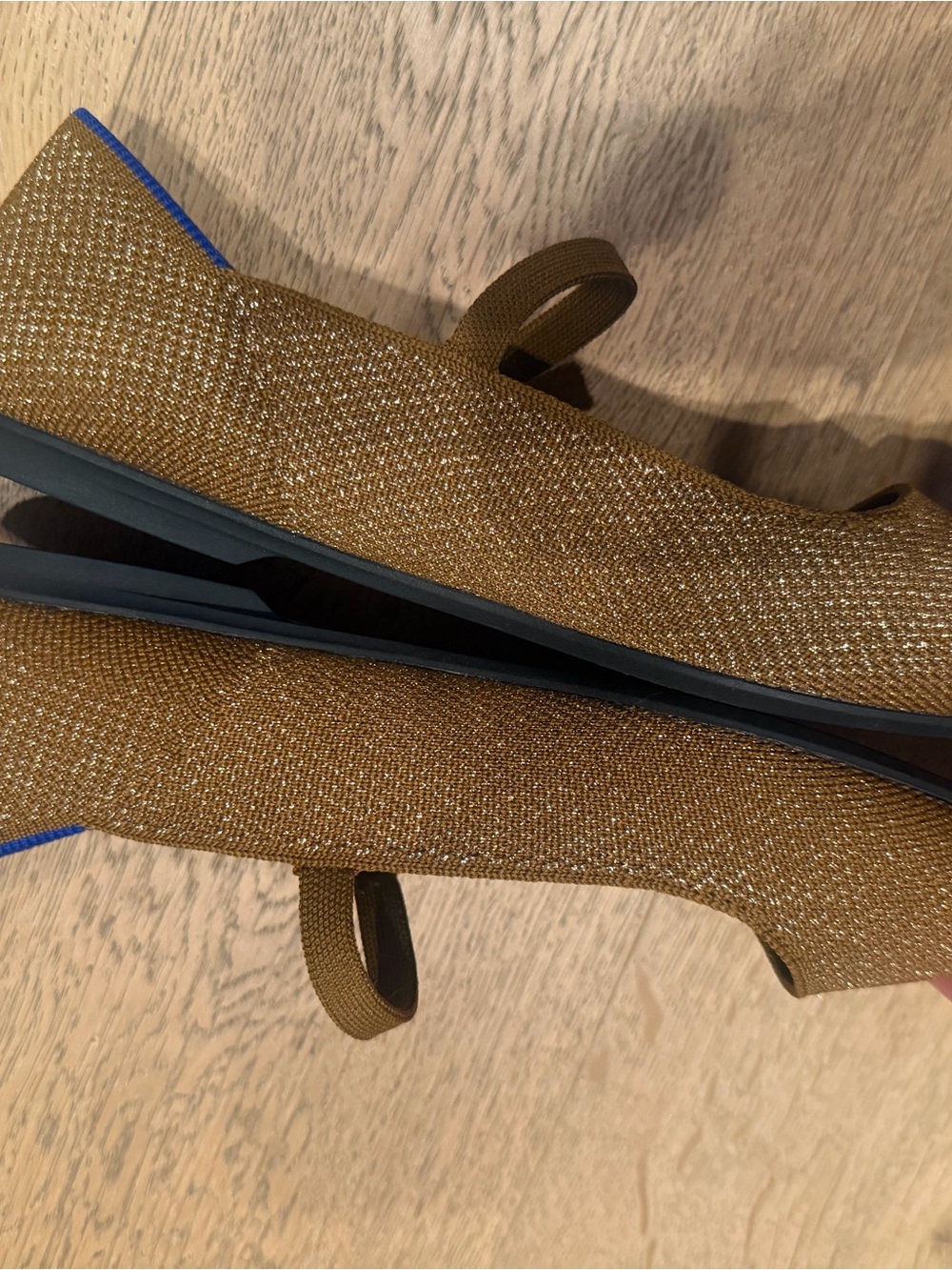 Rothy's Brown Mary Jane Flats with Buckle Strap - Picture 4 of 5